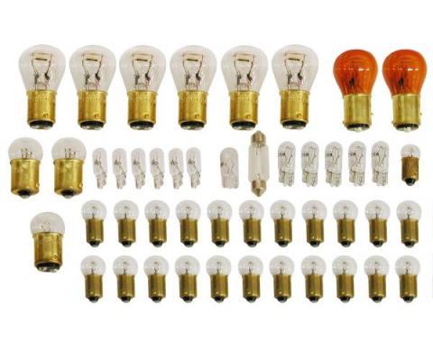 Corvette Light Bulb Kit, 39 Piece, 1977