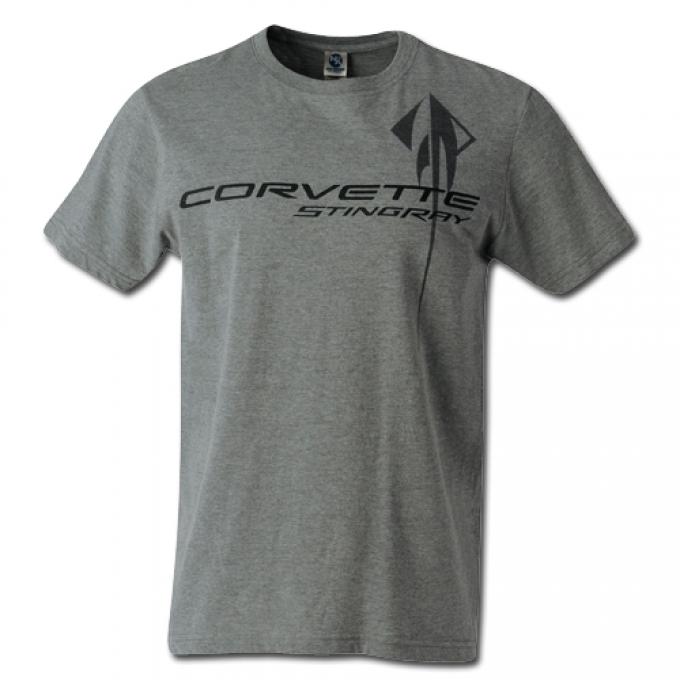 Corvette C7 Heather Gray Stingray T-Shirt