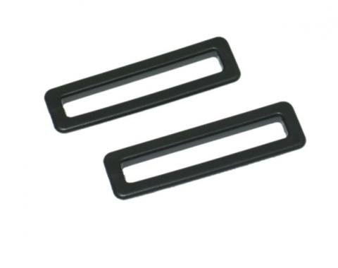 Corvette Seat Belt Shoulder Harness Bezel, Pair, 1978-1982