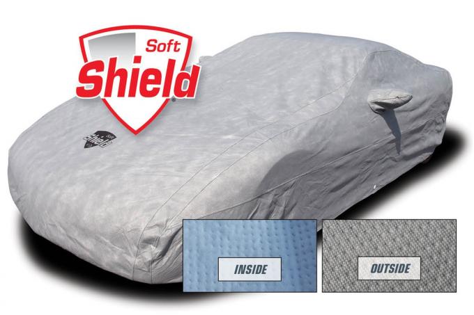Corvette Car Cover Softshield, with Cable & Lock, Z06/Grand Sport, 2005-2013