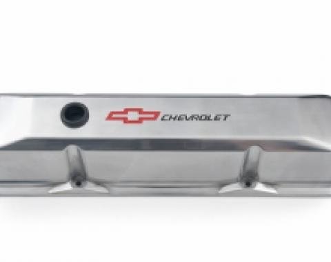 Corvette Die-Cast Aluminum Chevrolet Valve Covers, 1963-1986