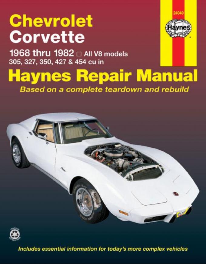 Corvette Haynes Repair Manual, 1968-1982