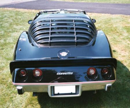 Astra Hammond Corvette 1978-1982 Rear Window Louvers, ABS 1015