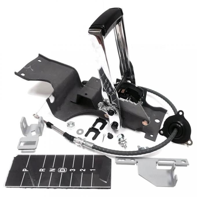 Chevelle Shifter Conversion Kit with Floor Shifter Assembly, 1968-1970 | TH350/TH400 with Slap Shift