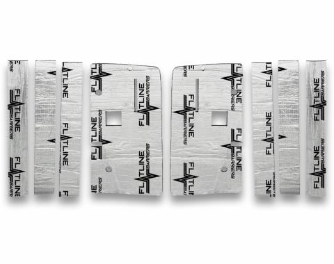 Flatline Barriers 73-87 GM C/K 10-30 Series Truck Front Door Insulation and Sound Dampening Kit TABT4007