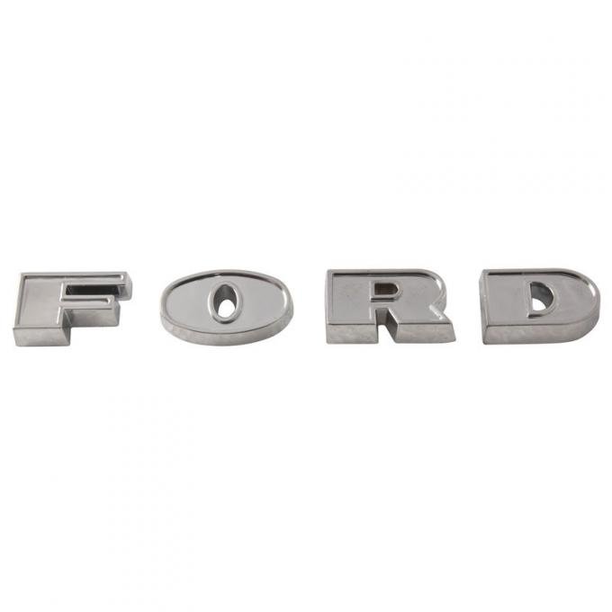 Dennis Carpenter Ford Letters For Hood - 1961 Ford Car   C1AZ-16606-S