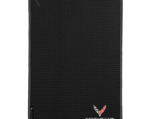 Golf's Finest Microfiber Cart Towel - Next Generation Corvette, Black