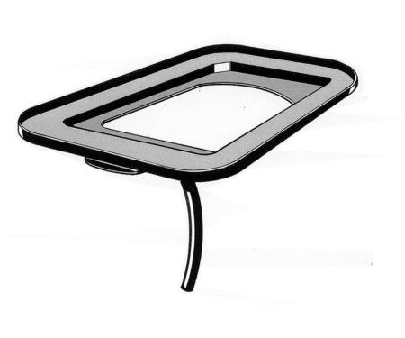 Daniel Carpenter 1969-70 Shaker Air Cleaner Hood Seal C9ZZ-9624