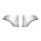 KNS Accessories 1958-1964 Chevrolet Scuff Pads for Fender Skirts