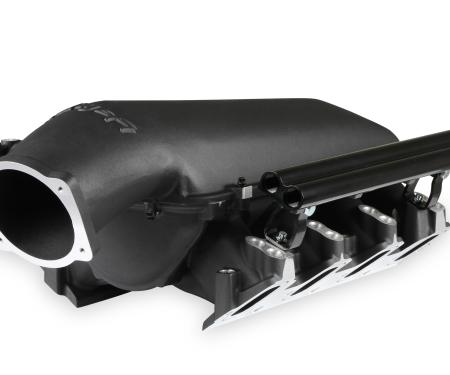 Holley EFI Holley Lo-Ram Manifold Kit Dual Injector- Black, GM LS3/L92 300-683BK