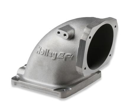 Holley EFI Cast Aluminum 4500 EFI Throttle Body Intake Elbow-LS 300-248