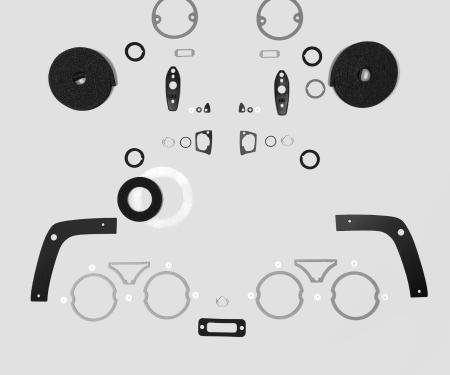 Detroit Muscle Technologies 1968 Dodge / Plymouth Mopar B Body 68 Charger Paint Exterior Gasket Set BCH6868PK01