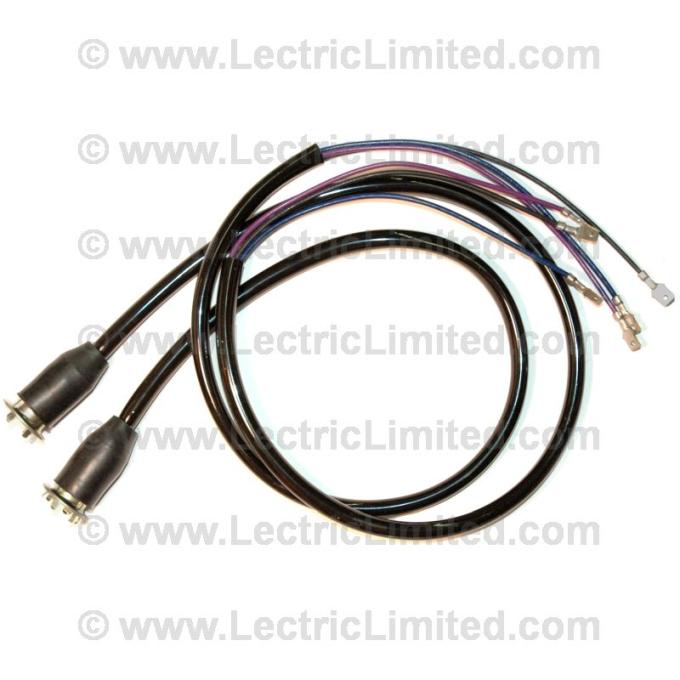 Lectric Limited 1958-1962 Chevrolet Corvette Front Parking/Turn Signal Light Extension Repair Set VPL5862