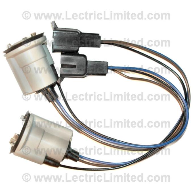 Lectric Limited 1979 Chevrolet Corvette Front Parking/Turn Signal Light Extension Harness Set VPL7900