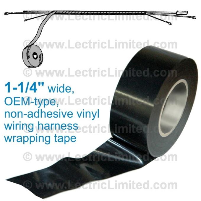 Lectric Limited 1935-2012 American Motors / Chrysler / DeSoto / Dodge / Plymouth / Ford / Mercury / Buick / Cadillac / Chevrolet / GMC / Oldsmobile / Pontiac / Jeep / Studebaker Harness Tape R67108S