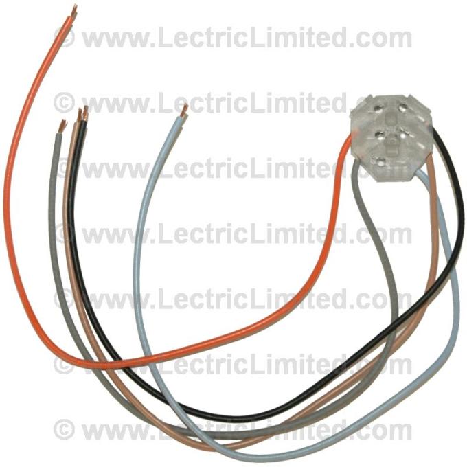 Lectric Limited 1978-1982 Chevrolet Corvette Connector: Power Door Lock Switch VRC7882DS