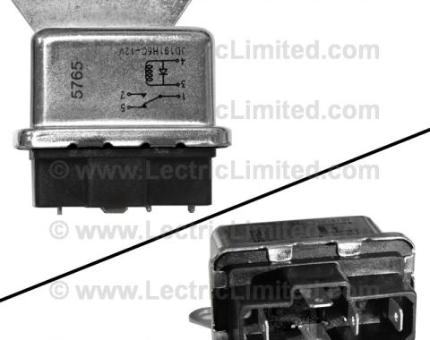Lectric Limited 1971-1981 Pontiac Air Conditioning Relay 00499786
