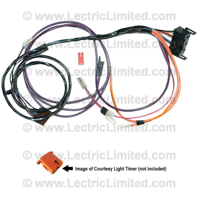 Lectric Limited 1978 Chevrolet Corvette Rear Window Defroster Harness VRW7800FD
