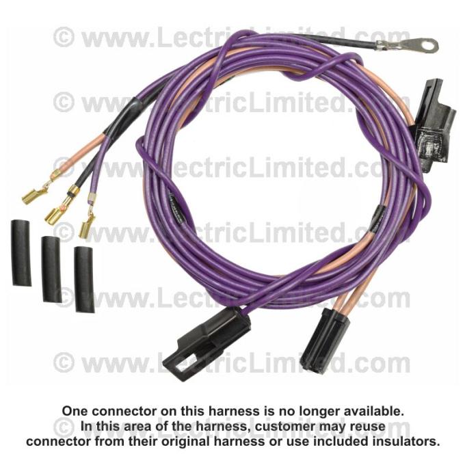 Lectric Limited 1976 Chevrolet Corvette Rear Window Defroster Harness VRW7600