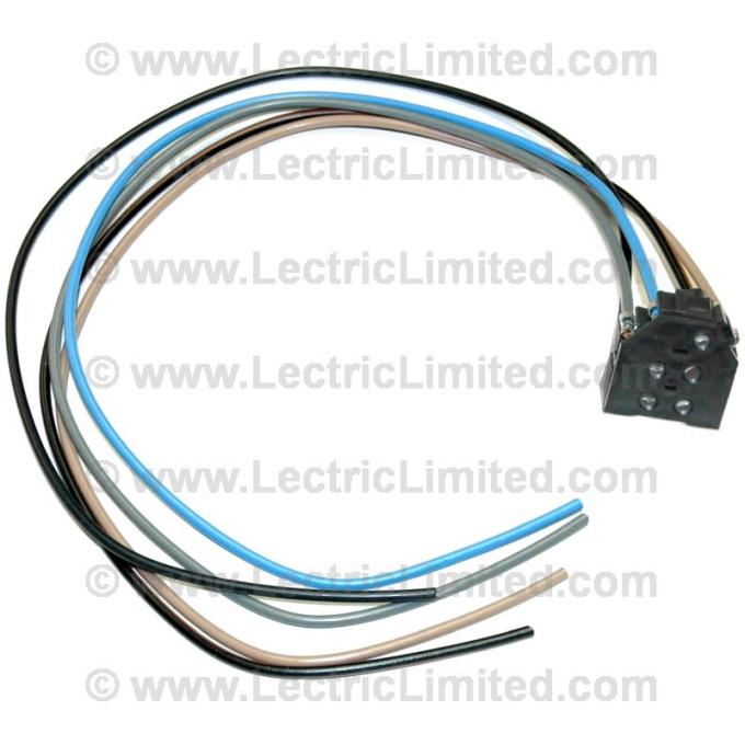 Lectric Limited 1986-1989 Chevrolet Corvette Connector: Power Door Lock Switch VRC8696DS