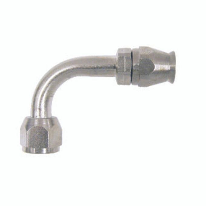 Vintage Air Braided Line Fitting 90 Degree for NO 6 Hose 36442-VUR