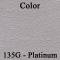 Legendary Auto Interiors 1968-1969 Oldsmobile / Chevrolet / Buick / Pontiac GM A-Body Htp/Conv. Door Jamb Windlace WI68GA00048