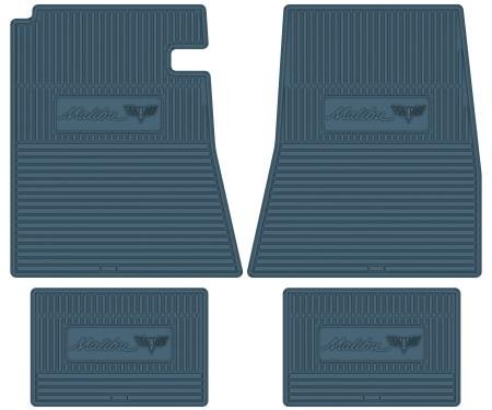 Legendary Auto Interiors 1966-1967 Chevrolet Malibu 'Malibu w/ Flag' Floor Mats