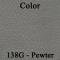 Legendary Auto Interiors 1969-1972 Oldsmobile / Buick / Chevrolet / Pontiac GM A-Body Bucket Seat 'Non-Original' Headrest Covers HC69GA00014
