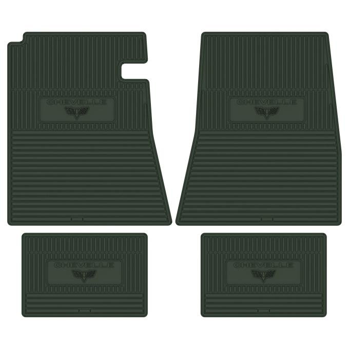 Legendary Auto Interiors 1966-1967 Chevrolet 'Chevelle w/ Flag' Floor Mats