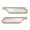 Legendary Auto Interiors 1966-1967 Chevrolet / Buick / Oldsmobile / Pontiac Convertible Sunvisors SV66GA