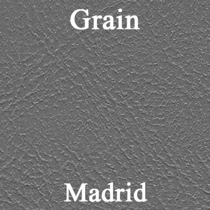 Legendary Auto Interiors 68 Chevelle/Malibu 'Buick Deluxe Replacement' Convertible Rear Panels (Unassembled) - Black DO68GHD0056100G