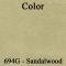 Legendary Auto Interiors 1969-1972 Oldsmobile / Buick / Chevrolet / Pontiac GM A-Body Bucket Seat 'Non-Original' Headrest Covers HC69GA00014