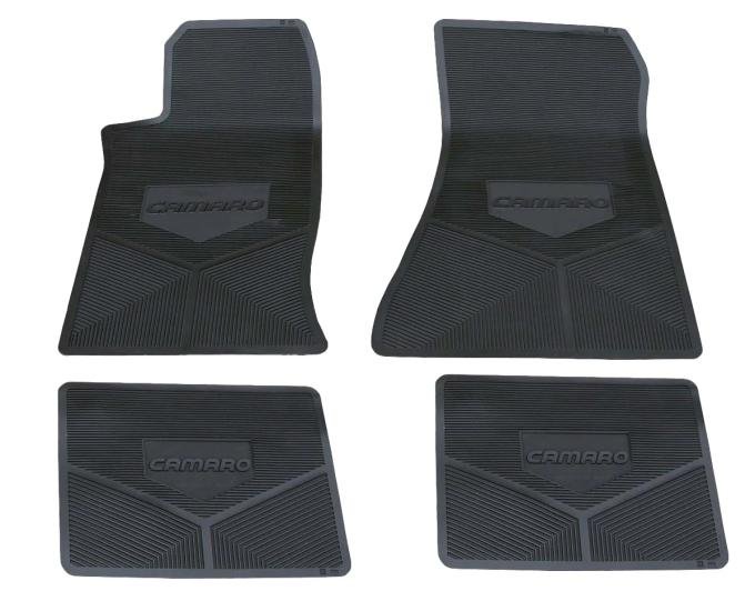 Legendary Auto Interiors 85/92 Camaro Vinyl Floor Mats Black FMCA0005005001