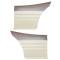 Legendary Auto Interiors 1973 Dodge Dart Sport Fastback Rear Panels w/ Woodgrain