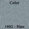 Legendary Auto Interiors 1965-1967 Chevrolet / Pontiac / Oldsmobile / Buick GM A-Body 11" Front Armrest Pads AP65GA-FRT