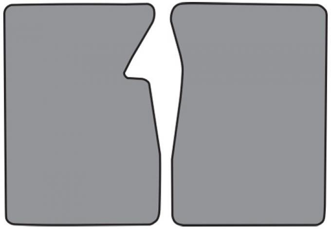 ACC 1977-1986 Dodge W150 Floor Mat 2pc (FM32F) Cutpile