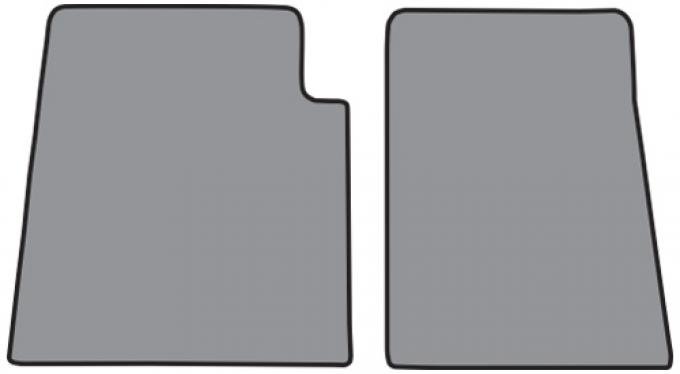 ACC 1948-1952 Ford F2 Floor Mat 2pc (FM317F) Loop