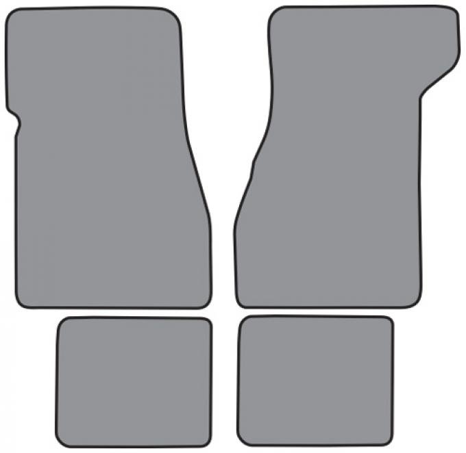 ACC 1973 Pontiac Grand Prix Floor Mat 4pc (FM420F FM18R) Loop