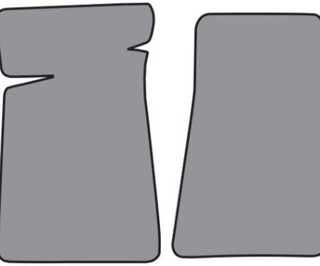 ACC 1978-1987 Chevrolet El Camino Floor Mat 2pc (FM46F) Cutpile