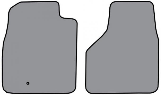 ACC 2011-2012 Ram 3500 Reg Cab Floor Mat 2pc (P609F) Cutpile