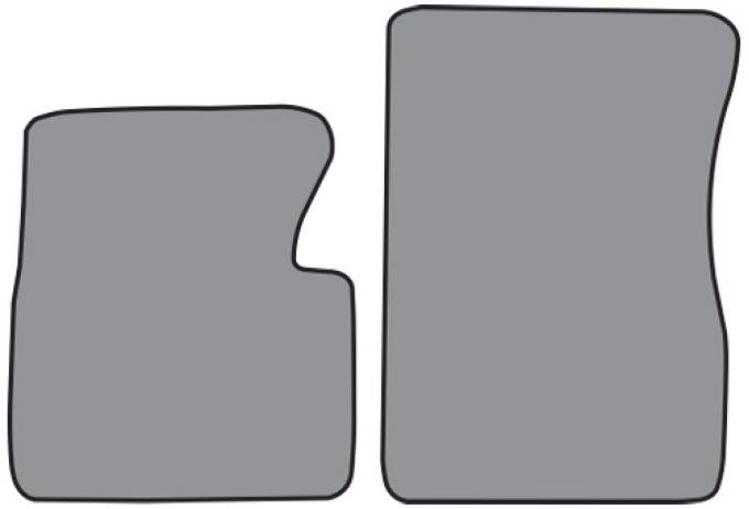 ACC 1959 Chevrolet 3E 3600 Floor Mat 2pc (FM768F) Loop