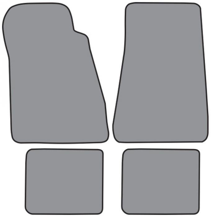 ACC 1987 Mercury Colony Park Floor Mat 4pc (FM81F FM18R) Cutpile