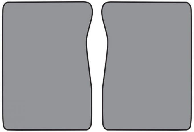 ACC 1987 Chevrolet R30 Reg Cab Floor Mat 2pc (FM10F) Cutpile