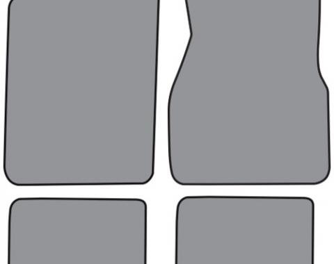 ACC 1993-2002 Chevrolet Camaro Floor Mat 4pc (FM05F FM18R) Cutpile
