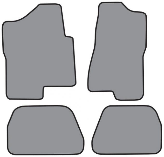 ACC 1999-2000 Cadillac Escalade Floor Mat 4pc (FM149F FM295R) Cutpile
