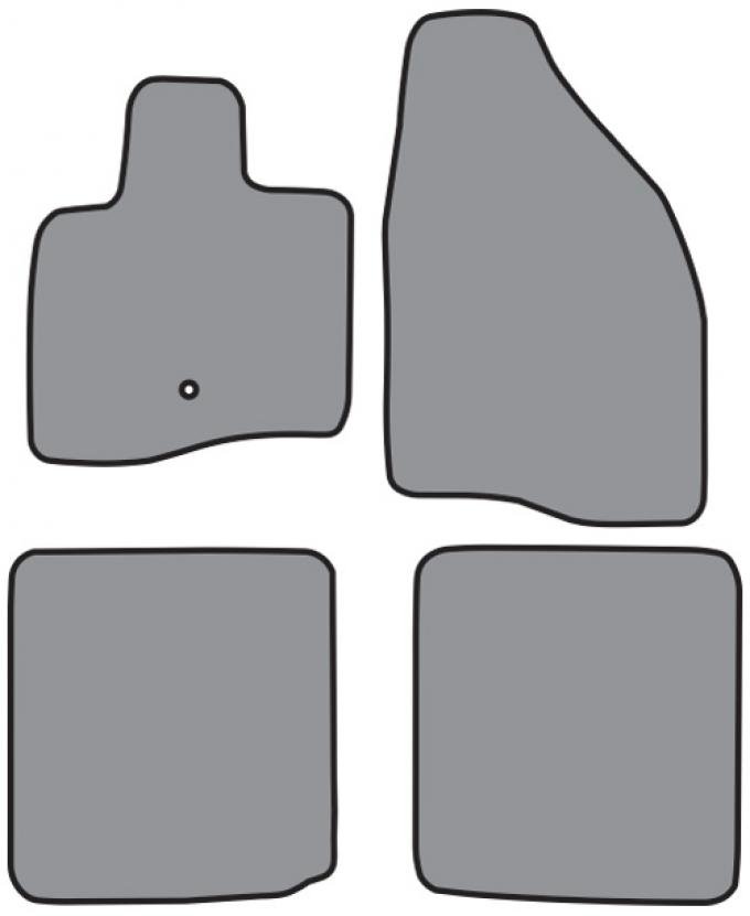 ACC 2005-2007 Ford Five Hundred Floor Mat 4pc (FM303 FM303R) Cutpile