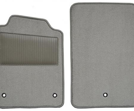 ACC 2007-2013 Chevrolet Corvette Floor Mat with Heel Pad 2pc (FM377WHEEL) Truvette