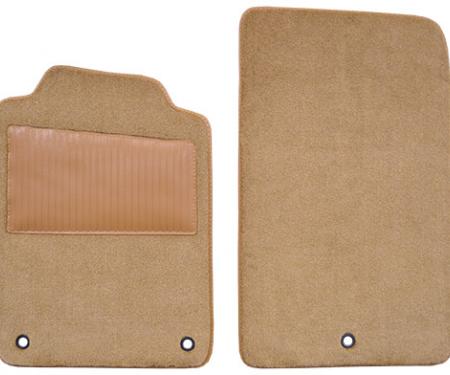 ACC 1997-2007 Chevrolet Corvette Floor Mat with Heel Pad 2pc (FM78W/HEEL) Truvette