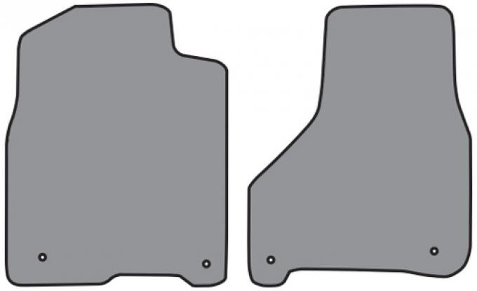 ACC 2011-2018 Ram 1500 Reg Cab Floor Mat 2pc (P610F) Cutpile