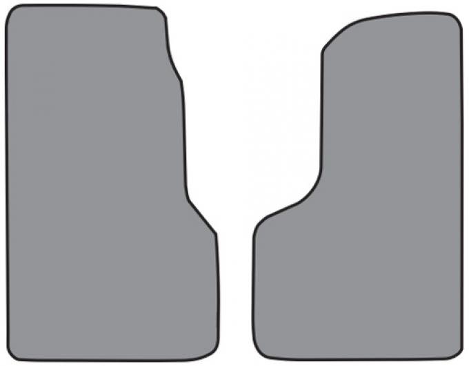 ACC 2003-2006 Chevrolet C5500 Kodiak Crew Cab Floor Mat 2pc (P505F) Cutpile
